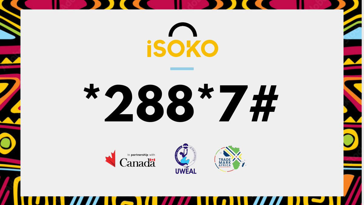 Are you a small business owner? Build your business &amp; trade across East African borders through the #iSOKO app. Use helpful business tools to manage your books &amp; stay up to date with latest market information &amp; trends.

#iSOKOUganda #WomenInTradeAfrica #EmpowerWomen #PowerTrade