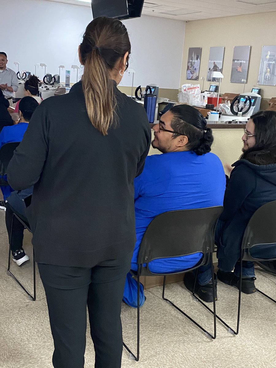 celenamaldonado's tweet photo. Fun times at Octapharma. Monthly meeting, team building and employee of the month recognition. Then serious talk in my classroom with my training team. #ilovemyjob #ihavethebestteam #plasmagic https://t.co/PltmED8jnP