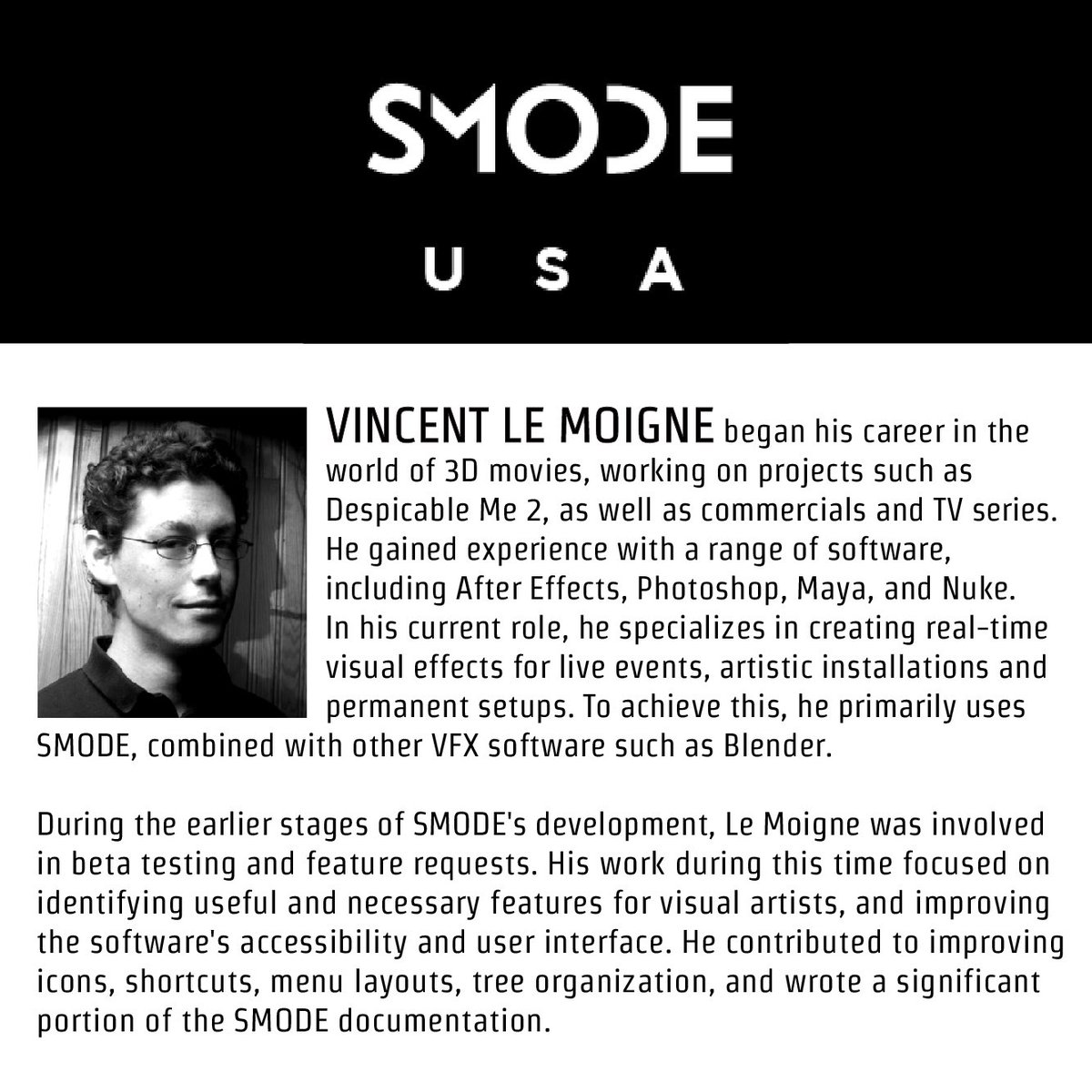 thrasosmedia's tweet photo. Announcing US-based @SmodeTech training! Join us in Colorado this July with instructor Vincent Le Moigne. Reply or DM us if you’re interested in attending! https://t.co/C6mmvG6T9y