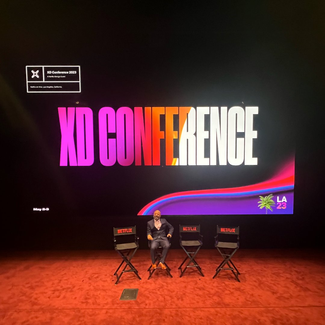 youngfonz's tweet photo. Thanks to the amazing team and Netflix for a fantastic conference in LA! Thanks for all the XFN partners who presented and taught us how the sausage gets made!

Grateful to be in an organization that values human connection and team collaboration. #XDConference #Netflix https://t.co/KvKrzvINtc
