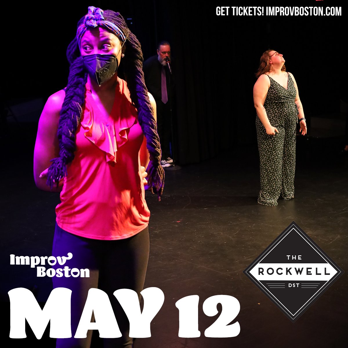 We're really not that far away from Friday... it's just 4 days away... plenty of time to get tickets for the show at @rockwellthtr ... plenty of time... (just don't wait too long...)
buff.ly/3VCMyn3 
#comedy #comedyshow #improv  #somervillema #datenight #bostonma