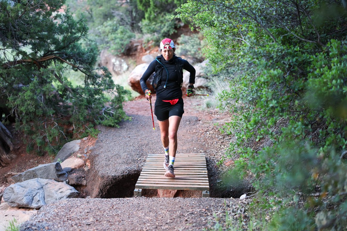 We're lucky to have an in-house pro runner with whom we can bat around ideas, tinker with recipes, and learn a lot. We're so proud of our friend and co-worker, @alizalapierre for finishing SECOND in the @Cocodona250, a grueling 250 mile trail run across AZ. photo: Scott Rokis
