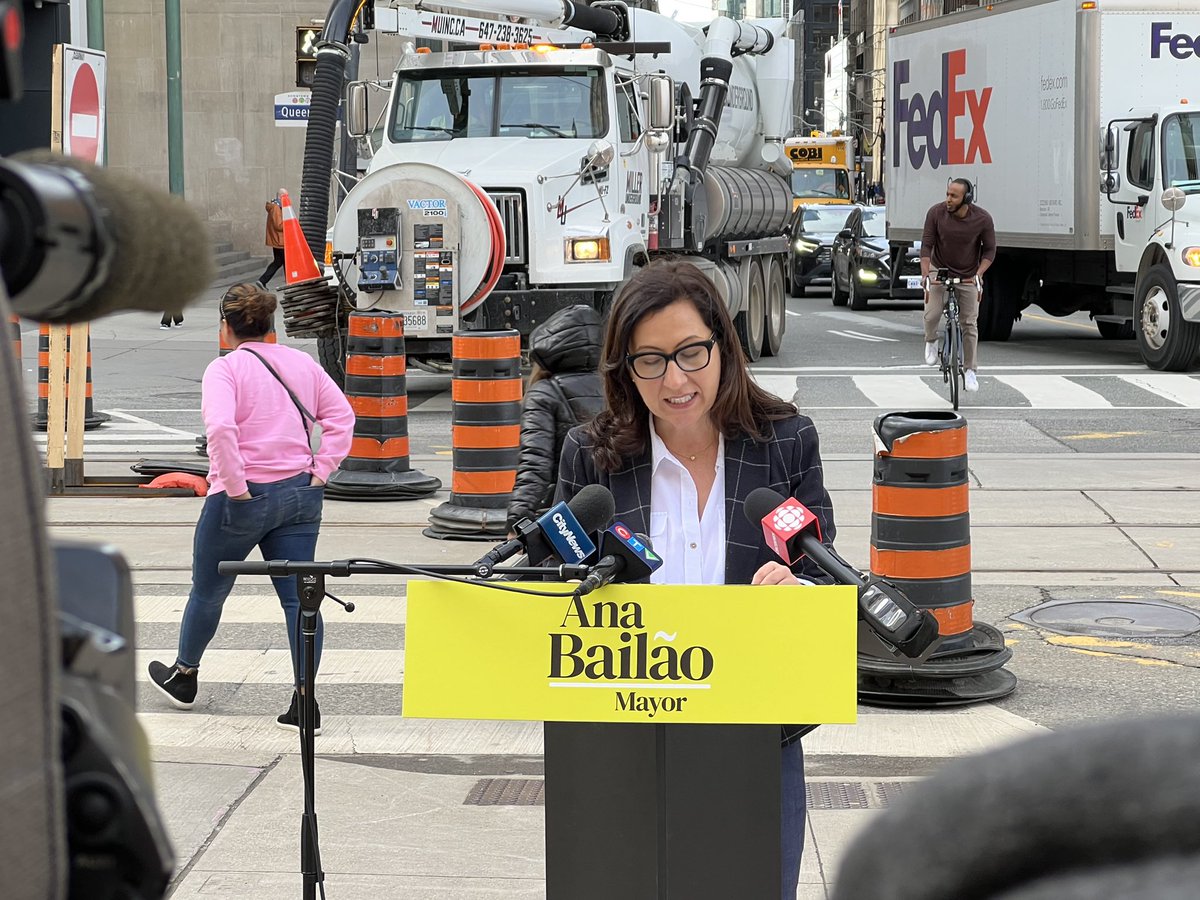 Ana Bailão tweet media