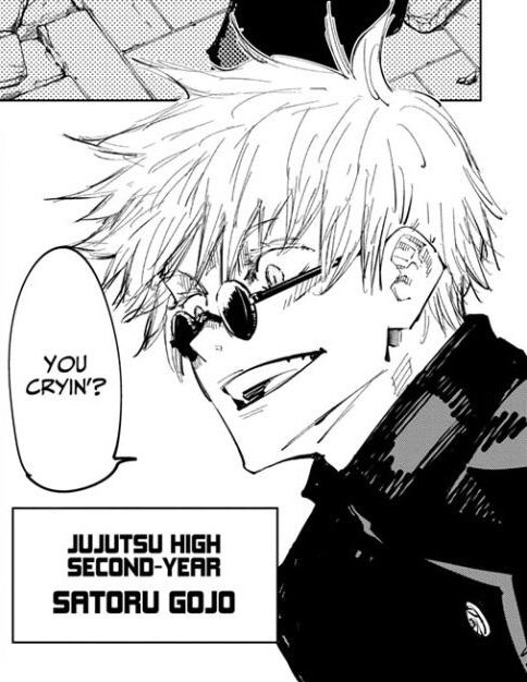 biyuuji's tweet photo. ITS THE "YOU CRYIN?" PANEL RAAAAHHHH https://t.co/gc3ckUSTf5