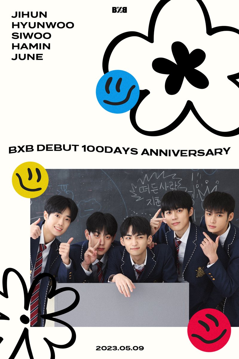 Image for 🎂BXB DEBUT 100DAYS🎂 2023.05.09🎉 Congratulations on BXB's 100th day of debut❤ BXB BXB HAPPY100DAYS_WITH_BXB https://t.co/72r5B4uwSz