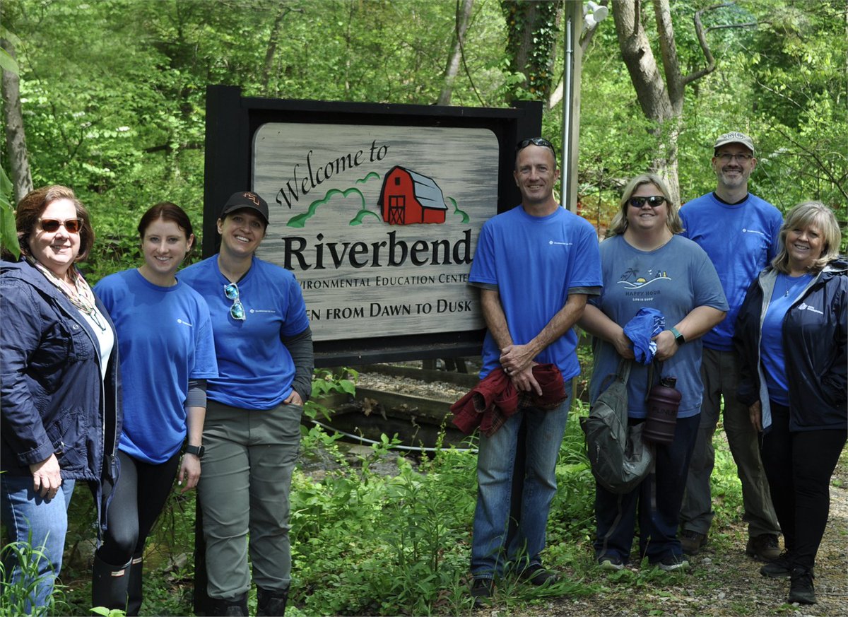 Showing dedication to volunteer efforts in / around ASTM's Philadelphia area headquarters, staff spent time at Riverbend Environmental Education Center last week helping to maintain a preserve that teaches environmental principles to children in PA. @riverbendenviro #ASTMproud