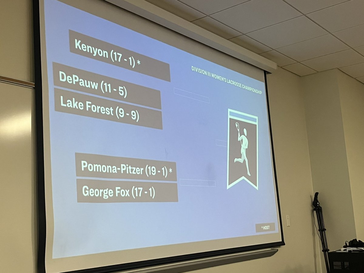 Stevie Baker-Watson (@tigerpridead) on Twitter photo HISTORY IN THE MAKING! For the first time in program history, <a href="/DePauwWLax/">DePauw Women’s Lacrosse</a> was selected to the NCAA tournament as an at large bid!
We play Lake Forest on Saturday at Kenyon College … looks like a great opportunity to paint Gambier black and gold! <a href="/DePauw_Alumni/">DePauw Alumni</a> #TeamDePauw HISTORY IN THE MAKING! For the first time in program history, <a href="/DePauwWLax/">DePauw Women’s Lacrosse</a> was selected to the NCAA tournament as an at large bid!
We play Lake Forest on Saturday at Kenyon College … looks like a great opportunity to paint Gambier black and gold! <a href="/DePauw_Alumni/">DePauw Alumni</a> #TeamDePauw