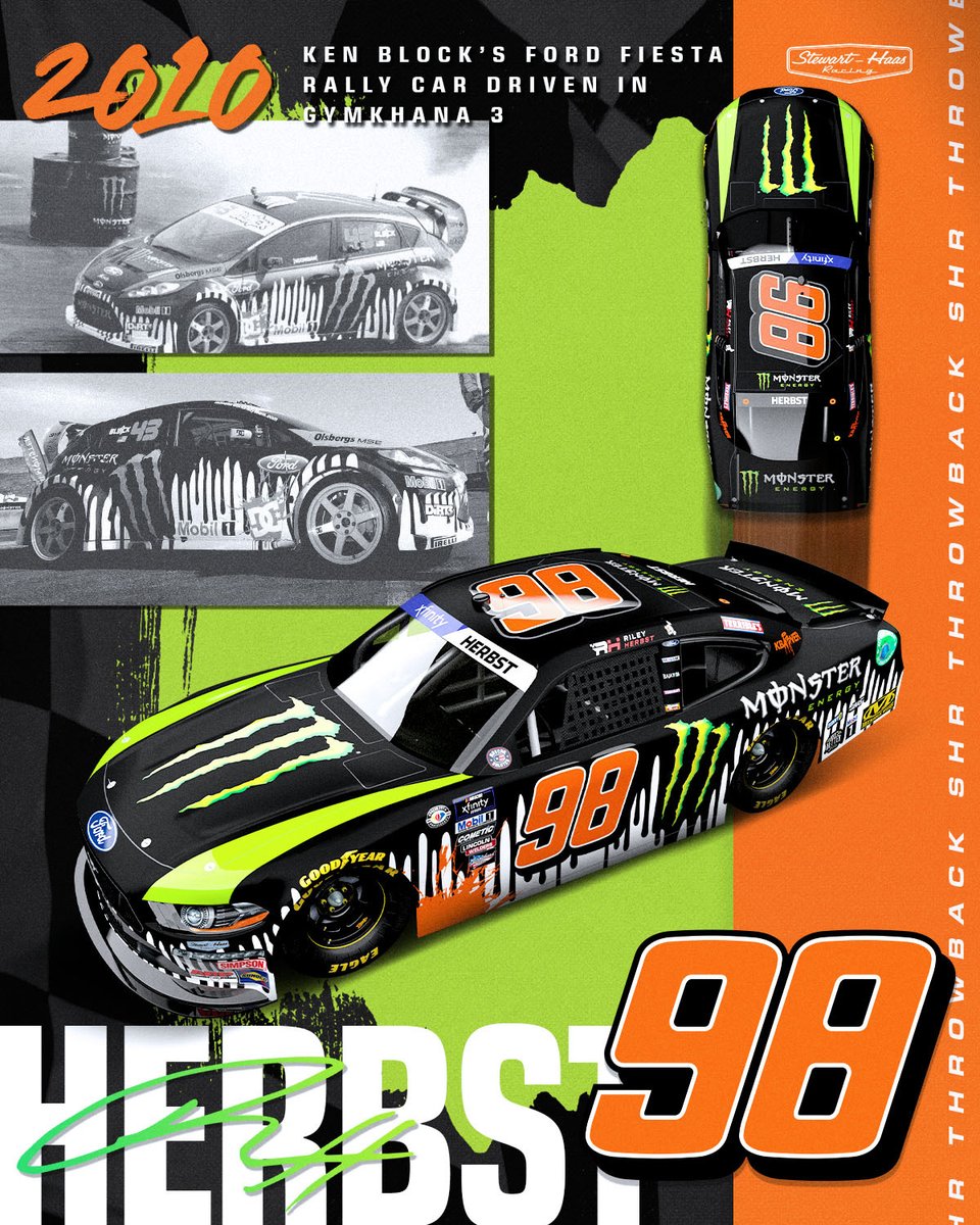 Honoring a motorsports legend who changed the game on and off the track. 

<a href="/rileyherbst/">Riley Herbst</a> and <a href="/MonsterEnergy/">Monster Energy</a> are paying tribute to Ken Block with his iconic Gymkhana 3 scheme.