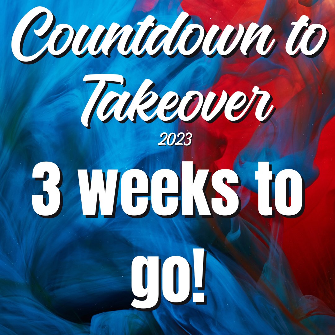 TakeOverFestNE's tweet photo. 😲🥳3 weeks to go till Takeover Festival returns!! Grab your tickets via the link in our bio and get ready for some exciting updates before the big week🥳🥳 29th May - 2nd June at the @thecustomshouse @CustomsHouseLP #TOF23 #TakeoverFestival2023 https://t.co/DOZTUpvlHL