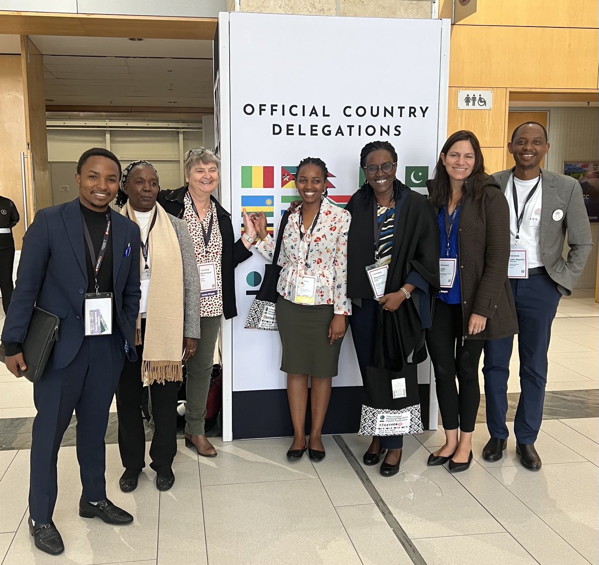 Privileged to be part of a great Rwandan team attending an exceptional conference ( IMNHC2023) with high expectations to bring on board learnings to accelerate improvement of maternal and newborn health outcome.
