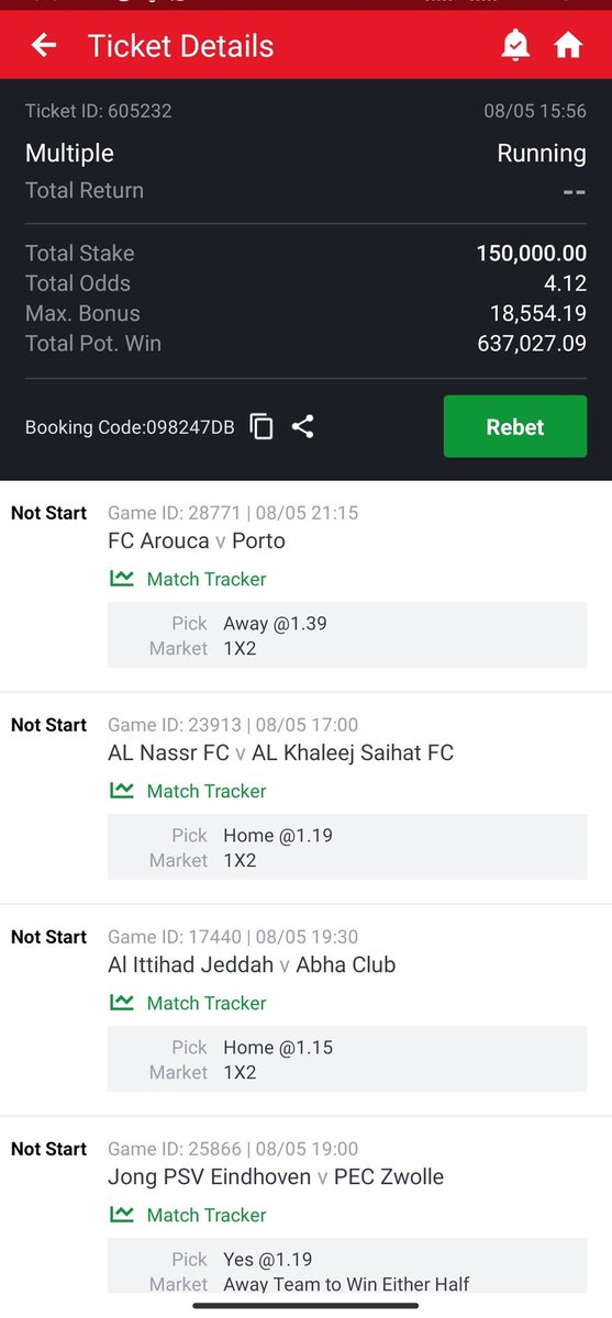 Golden Tips on Twitter "4 ODDS ROLL OVER ( 5 DAYS )🔥🔥🔥 DAY 4 OF 5 🙏🤞💚