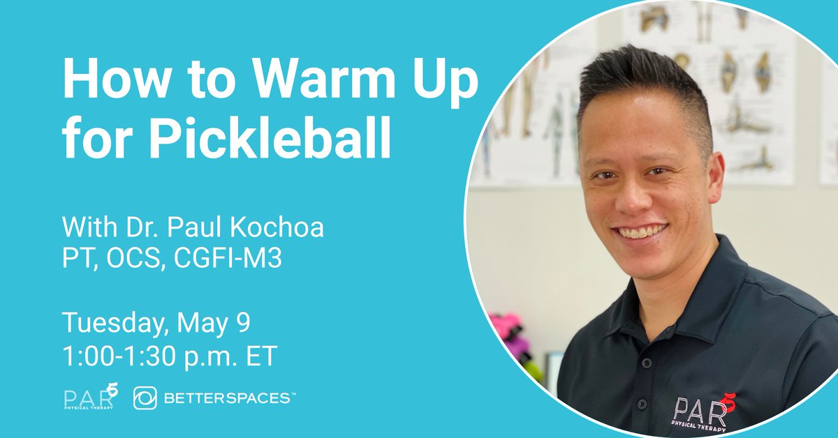 TOMORROW!  Join me for a lunch and learn: how to warm up for PB!  eventbrite.com/e/how-to-warm-…  or the link in my bio 
#getpt1st #pickleball #doctor #painrelief #sport #orthopedic #madisonnj #backpain #golf #morristownnj #mobility #exercise #randolphnj #physicaltherapy