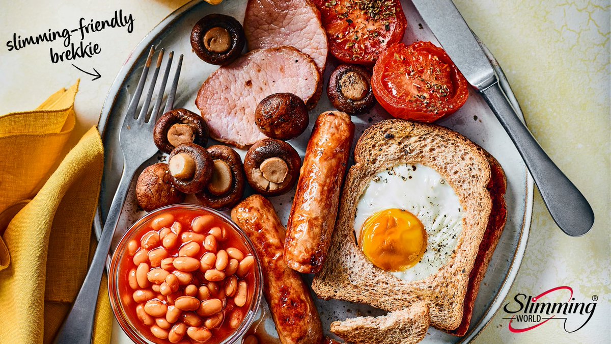 SWFazza's tweet image. My #SWGroup is open just after #BankHoliday and at #SlimmingWorld we say yes to enjoying a full English and still losing weight, beautifully ✨💗. Come along to my Faringdon group to find out more – there’s an empty seat waiting just for you 🤗.