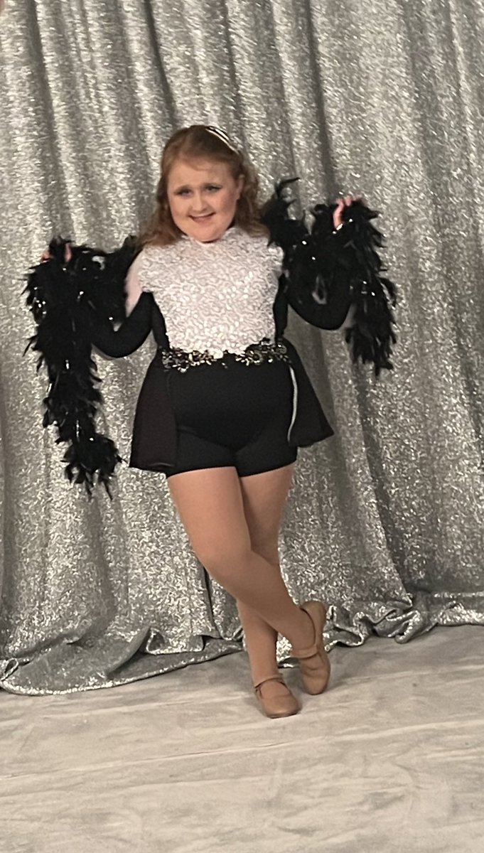 Dance recital is coming up quick...Hunt is excited to be in her first recital. She is selling ads if anybody is interested please let me know. 
#sabd #dance #dancerecital #grannysheart #cheesesmile