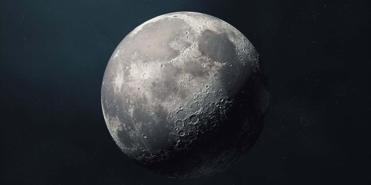 Scientists have discovered a massive and heavy structure buried beneath the Moon's South Pole-Aitken basin, weighing at least 2.18 billion kilograms and measuring over 300km in depth and 2,000km in length. | <a href="/indy100/">indy100</a>
