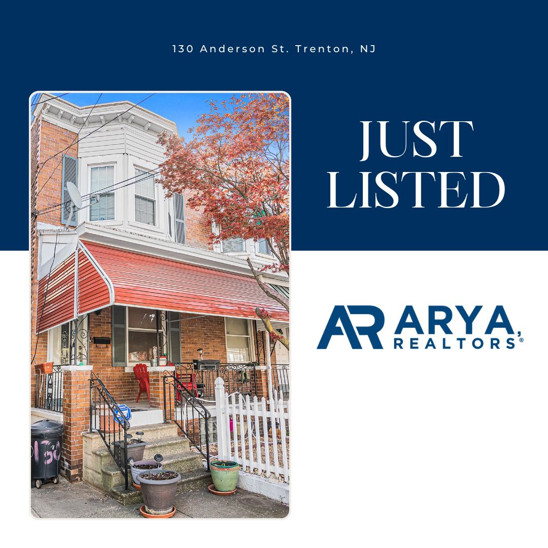 JUST LISTED - Trenton, NJ - Updated semi detached home located in the heart of Chambersburg. This home boasts three bedrooms and one full bath with numerous upgrades. Contact us to set up a showing today! 609.777.5566 #aryarealtors #justlisted #trentonnj #mercercountynj