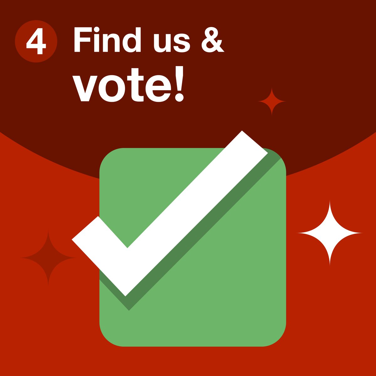 We’re featured in <a href="/Target/">Target</a> Circle™ this quarter. Place a
vote for us in the Target app! Here’s how (steps 2-4): target.com/circle