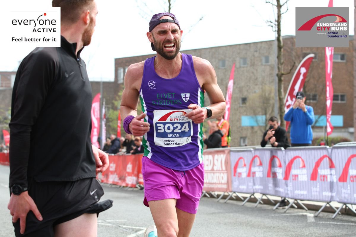 Bryan Potts ๐โโ๏ธ (@bryanpottsjnr) on Twitter photo Great day at Sunderland Half Marathon yesterday.
Plenty of runners and plenty of support on course, lots I knew, some I have no idea who was cheering me on.
So happy to finish 6/873 runners with at time of 76:50 on what is a difficult course <a href="/elvetstriders/">Elvet Striders</a> Great day at Sunderland Half Marathon yesterday.
Plenty of runners and plenty of support on course, lots I knew, some I have no idea who was cheering me on.
So happy to finish 6/873 runners with at time of 76:50 on what is a difficult course <a href="/elvetstriders/">Elvet Striders</a>