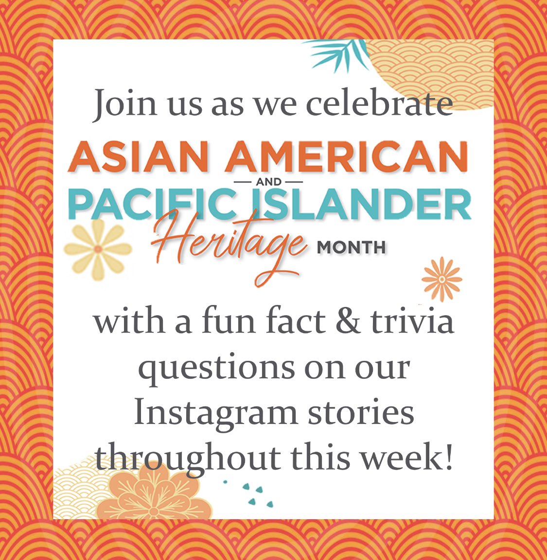 Happy Asian Pacific American Heritage Month!

It’s important that we continue to use our voice to celebrate our incredible AAPI community &amp; that’s exactly what we will be doing this week.

#keepingupwithteamkia #lifeatatt #asianpacificamericanheritagemonth