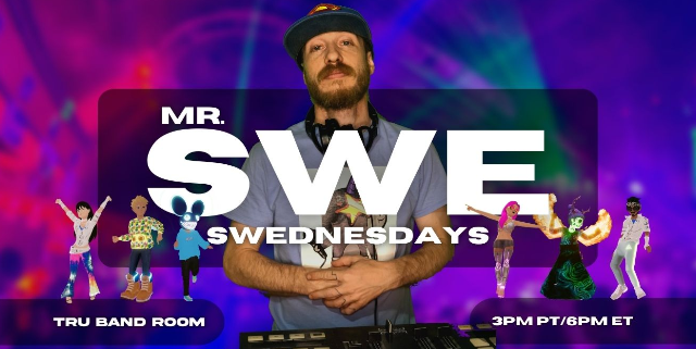 MrSweMusic1's tweet photo. gM faM! ☀️☀️
An amazing week ahead 🚀🚀

Tuesday 9th
@nftrecordshop Ep 66
@AntN_RadioWeb3 Ep 5

Wednesday 10th
@Uniquehorns_nft Band Room 

Friday 12th
@nftrecordshop Ep 67
@metazooxyz International
@ Casita &amp; Garden - PVR  

RSVP &amp; Drink Water 🖤💜💙
#dclfam #event #musicNFTs https://t.co/Q7JHTU4B7Z