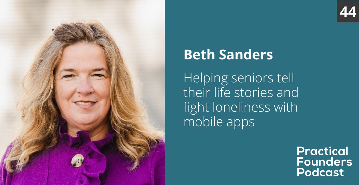 Practical Founders (@practicalfoundr) on Twitter photo Beth Sanders is CEO of <a href="/LifeBio/">LifeBio</a>, an agetech software that uses Reminiscence Therapy Method and storytelling in various media to help older people to capture and share their life stories.
LifeBio has grown to over $2M ARR in revenue without VC funding.
practicalfounders.com/podcast/43-hel⦠Beth Sanders is CEO of <a href="/LifeBio/">LifeBio</a>, an agetech software that uses Reminiscence Therapy Method and storytelling in various media to help older people to capture and share their life stories.
LifeBio has grown to over $2M ARR in revenue without VC funding.
practicalfounders.com/podcast/43-helā¦