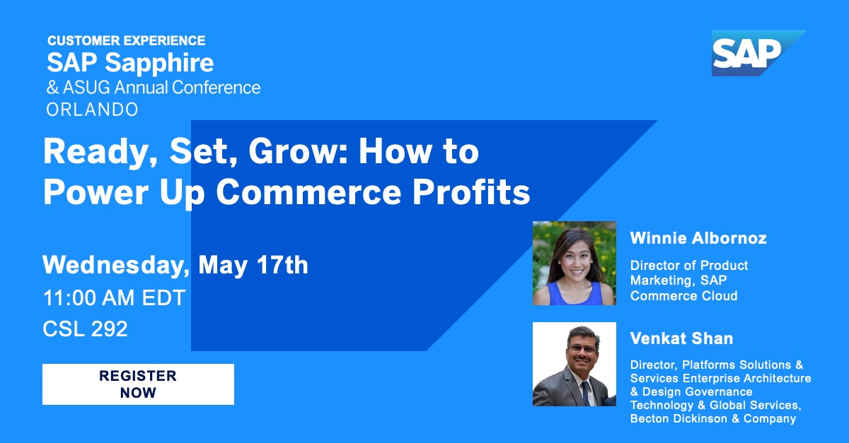 PMaroney_tech's tweet photo. Hear @bectondickinson #casestudy on  #Digitalcommerce, #datainsights, &amp; #growth at #SAPSapphire Orlando on May 17

MORE DETAILS ➡️ https://t.co/KvKIwCLT6V 

@andreaperez0707 @dossche_hans @GRAUSAFL @sallyeaves @subhankarP @Ahmed43101178 @AmyLCCraven #hightech https://t.co/tPSdglwmHn