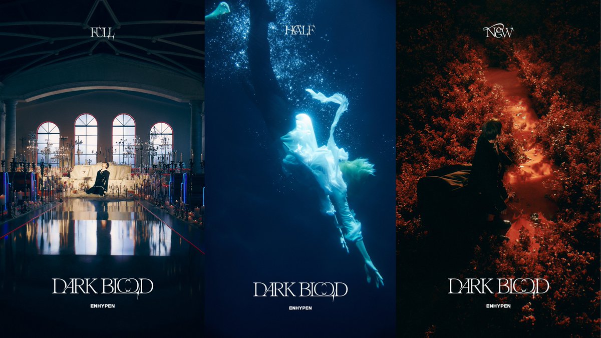 PRODBYENGENE's tweet photo. ALL versions, FULL, HALF, and NEW are masterpieces, but what is your favorite version so far? 💭

#DARKBLOOD #EN_FULL #EN_HALF #EN_NEW #ENHYPEN @ENHYPEN_members https://t.co/ogpuSEGT1G