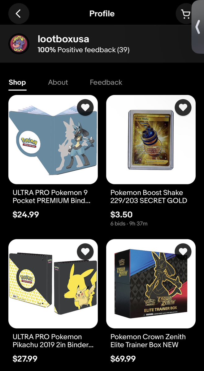 🚨 NEW STOCK ALERT 🚨 visit us ‼️
ebay.com/usr/lootboxusa