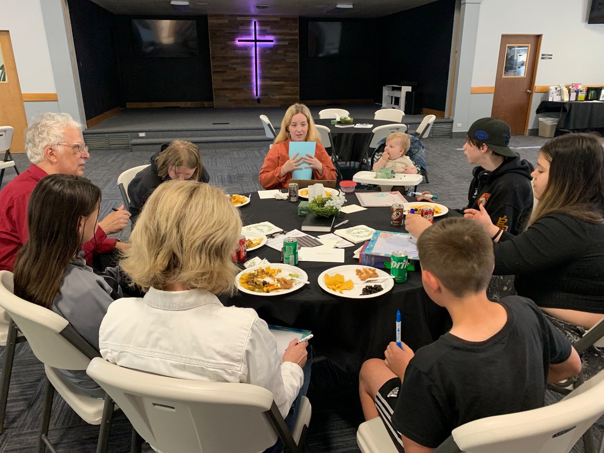 We had a great nacho night courtesy of Pam W.!