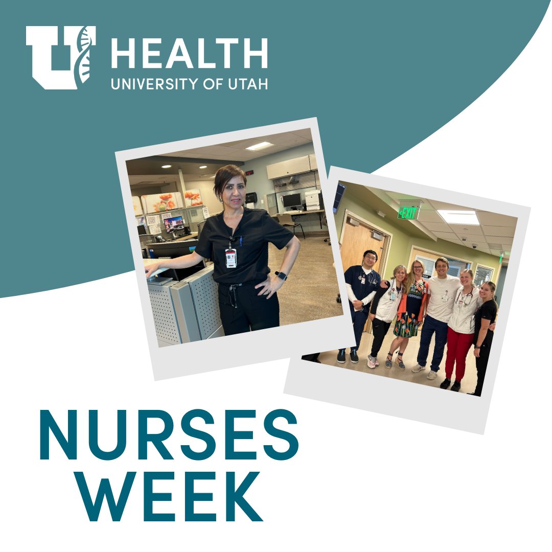 University of Utah Health on Twitter "Aren’t nurses the best? We want
