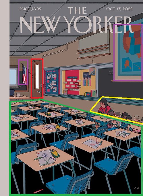 PedroParedesDC's tweet image. Por varias razones recupero este breve análisis sobre la portada del 17/10/22 que realizó Chris Ware para The New Yorker donde distinguía 5 viñetas

ABRO HILO
1/8