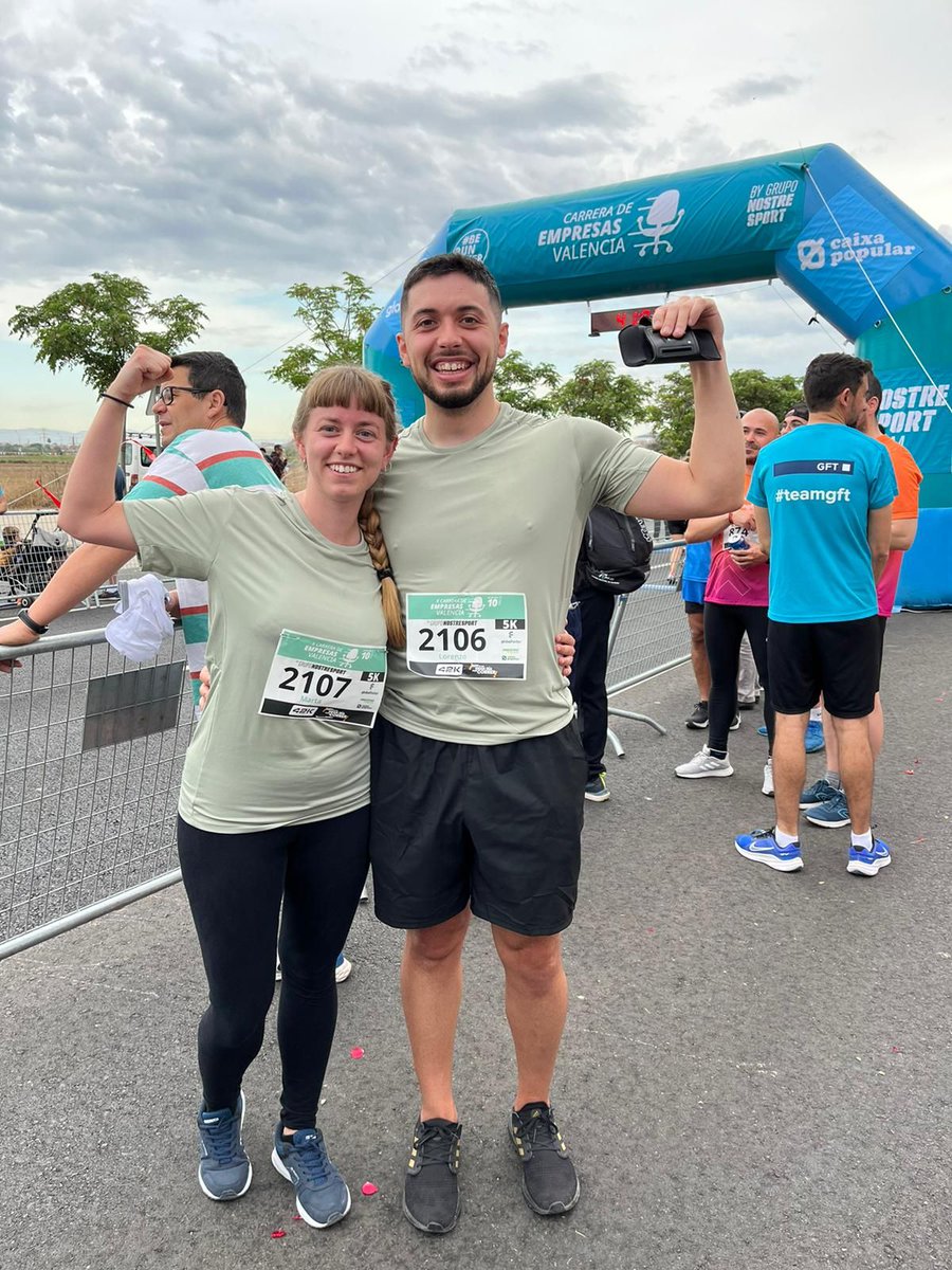 bio_bam's tweet photo. On your marks, get set, gooooo! 🏃♀️🏃♂️
It was a wonderful experience to be part of the “Companies Race” @carreraempresas in Valencia for the first time.
#BioBam #BeRunnker #CarreradeEmpresas #BioBamSquad https://t.co/QJHaxlIXI5