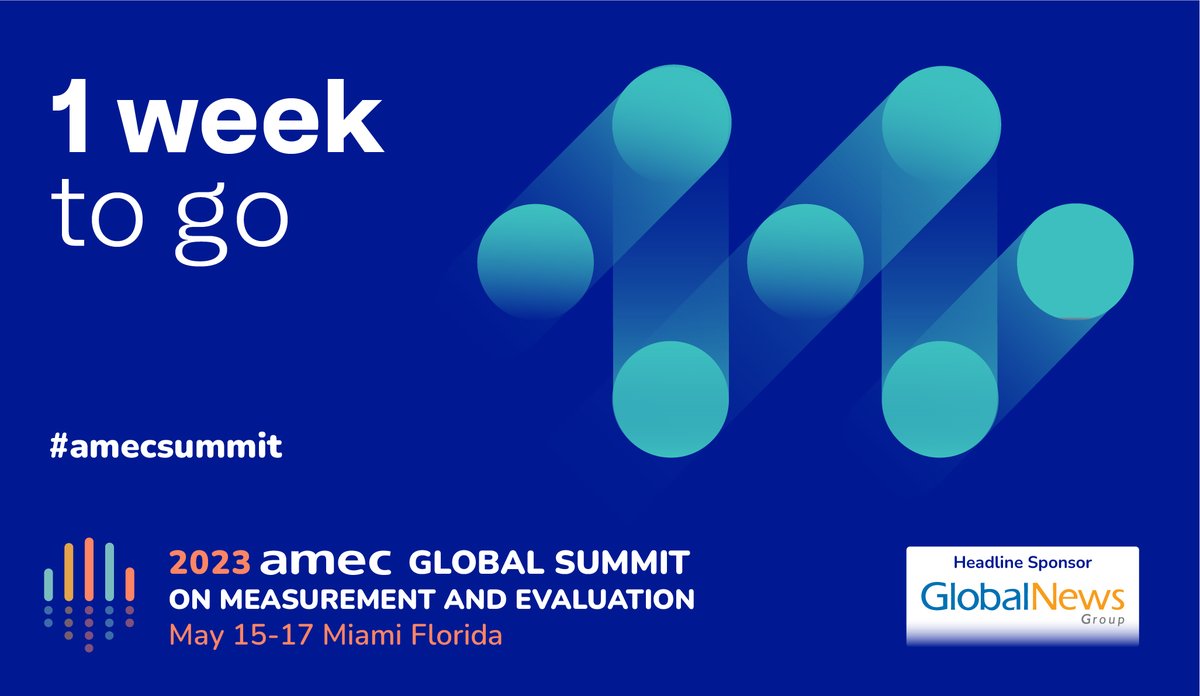 We can't wait to see you all in Miami for #amecsummit next week!

Check out the programme 👉 amecorg.com/summits/2023-p…
See who's speaking 👉amecorg.com/summits/2023-s…
Meet our sponsors 👉amecorg.com/summits/2023-s…
Register 👉amecorg.com/summits/2023-r…