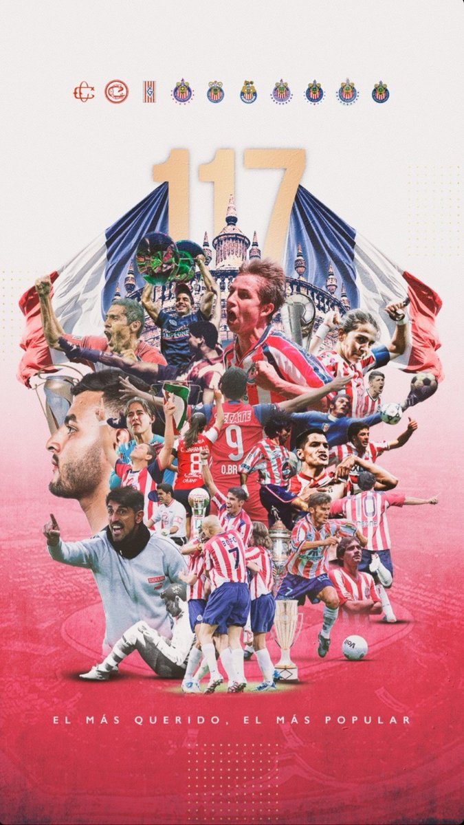 EduuAtempa's tweet photo. No es amor, #EsChivas 🇫🇷
Felices 117 años, al equipo más grande de México 🇲🇽, las @Chivas 🔴⚪️ https://t.co/uSuYH98OZC