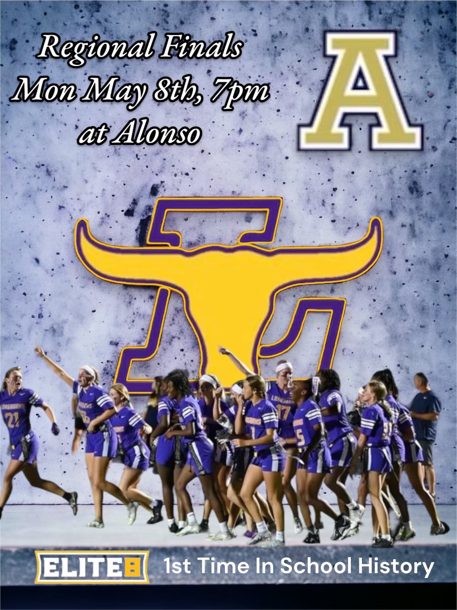 🚨Regional Championship Alert 🚨
📆 Today May 8th
⌚️7pm
🆚 <a href="/RavensFlagFB/">Alonso Ravens Flag Football</a> 
📍Alonso HS 
#️⃣Processdriven