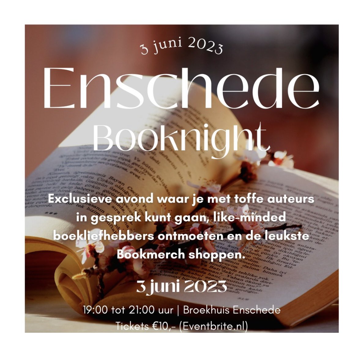 meer_boeken's tweet photo. Zin in #EnschedeBooknight georganiseerd door @BoekEnschede 🥰 #YoungAdult #Boekenwurm #BoekEvent https://t.co/hbZSuZSB8V