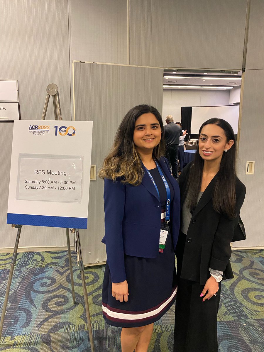 Great connecting with other members in training who are passionate about advocating for the future of radiology! #ACR #ACR23 #radres @UshaTrivedi11