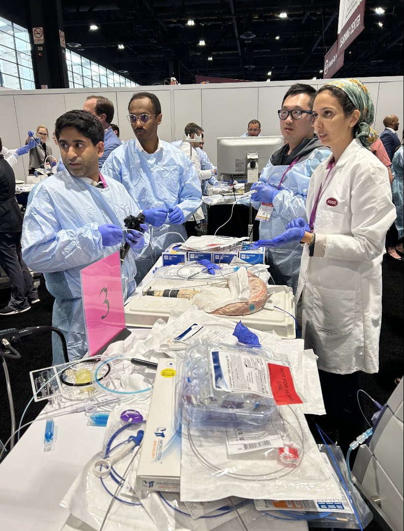 Gulf Endoscopy Research Consortium (@gulfendoscopy) on Twitter photo 🔊🇸🇦 KSA’s polyp expert Dr Sarah S Al Ghamdi participates as the only international faculty at the Hands On Complex Colon Polypectomy Workshop <a href="/DDWMeeting/">Digestive Disease Week</a>
#GERC #GITwitter #DDW2023 #DDW 🔊🇸🇦 KSA’s polyp expert Dr Sarah S Al Ghamdi participates as the only international faculty at the Hands On Complex Colon Polypectomy Workshop <a href="/DDWMeeting/">Digestive Disease Week</a>
#GERC #GITwitter #DDW2023 #DDW