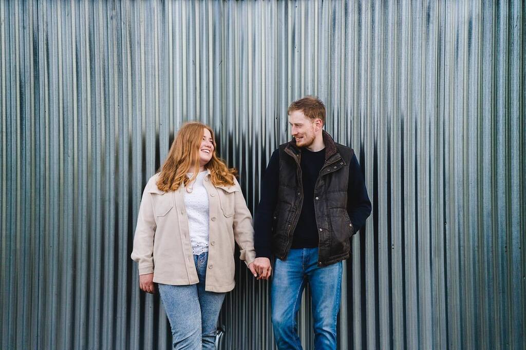 Last Friday I met up with Katie and Chris. We had a great afternoon capturing some pre-wedding photo practice in between the thunderstorm showers ⛈️ instagr.am/p/Cr_WtEht0_D/