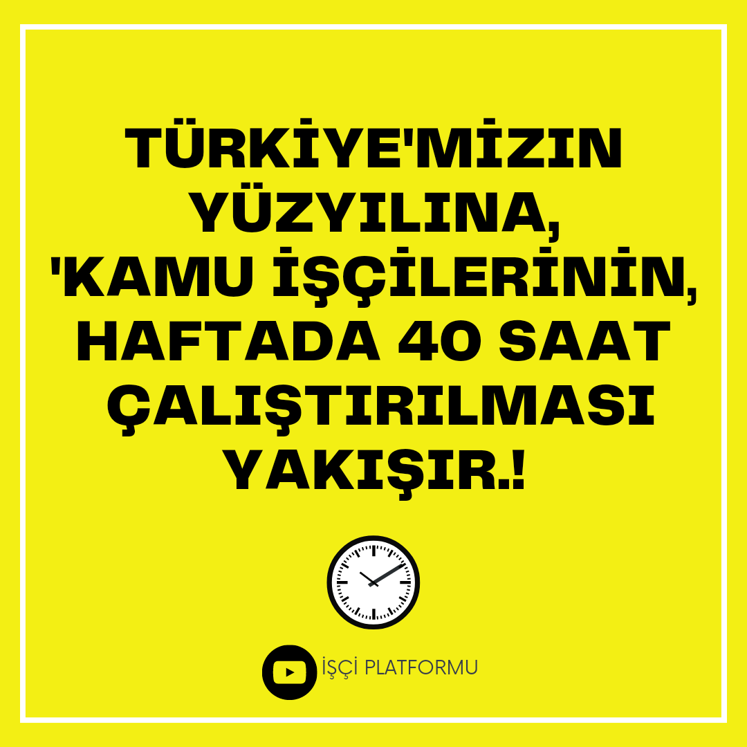 CUMHURBAŞKANIMIZA #İŞÇİ'YE,
HAFTALIK 40 SAAT ÇALIŞMA MÜJDESİ VERMEK YAKIŞIR,
İŞÇİ #KÇP2023 İÇİN,#BüyükSalı müjdesi bekliyor.!↙️
#kamuiscisizambekliyor 
#kamuiscisivarsa 
@ozsagliksen @4_isci @ASHBISCI @mmustafadurann @hakiskonf