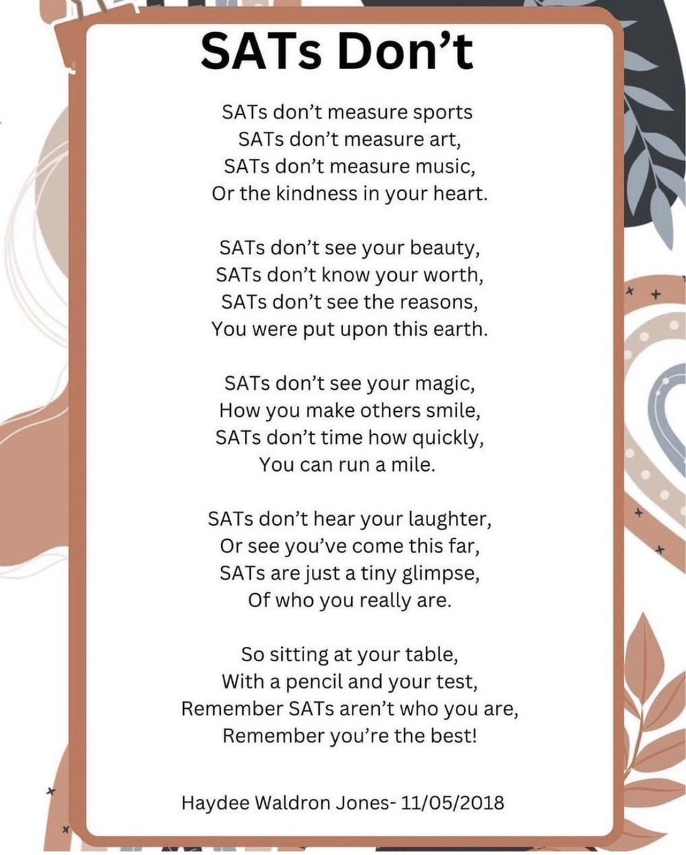 Good luck this week <a href="/CN_Year6/">Castle Newnham Year 6</a> we are beyond proud of you all! 💛💙