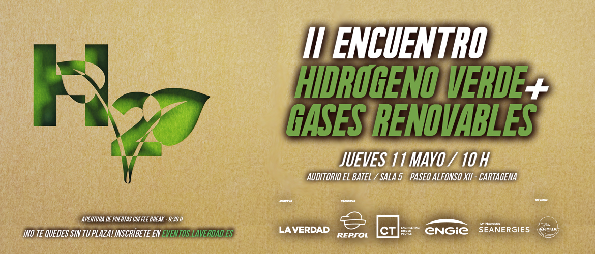 El_Batel's tweet photo. ♻Si te interesan los proyectos basados en energías limpias, no puedes perderte el II Encuentro Hidrógeno Verde, organizado por @laverdadeventos.

🟢11 de mayo, en #ElBatel.
👩‍💻Inscripciones gratuitas.
Más información https://t.co/hs0x1q7Lu4
#AuditorioElBatel #Cartagena https://t.co/Y1lrHtUtsr