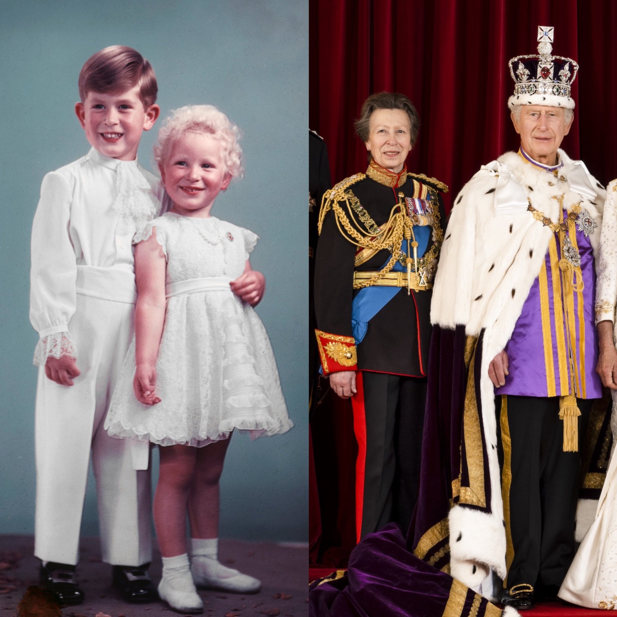 🌻Sarahsecret on Twitter "1953 ️2023 Prince Charles & Princess Anne ️