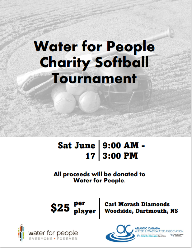 ACWWA (@acwwa) on Twitter photo The 2023 WFP Softball Tournament will take place at the Carl Morash Baseball Diamonds in Dartmouth from 9 am- 3 pm on Sat June 17(Rain date June 24). We are aiming for 6 co-ed teams, minimum 9 players per team. Email meghan.swanburg@acadiau.ca to submit a team for this fun event! The 2023 WFP Softball Tournament will take place at the Carl Morash Baseball Diamonds in Dartmouth from 9 am- 3 pm on Sat June 17(Rain date June 24). We are aiming for 6 co-ed teams, minimum 9 players per team. Email meghan.swanburg@acadiau.ca to submit a team for this fun event!