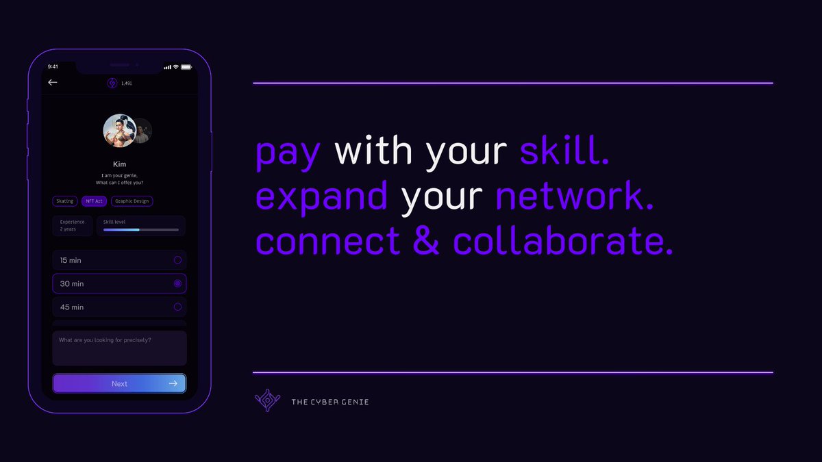 Join us to build the future of bartering 🤝

A future where creators use one currency - collaboration & exchange of value 🧞‍♀️✨🧞