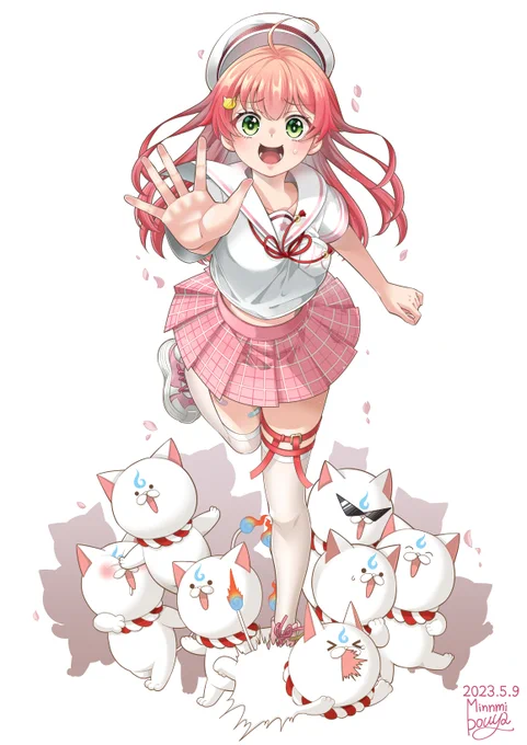 にぇ!? #miko_Art