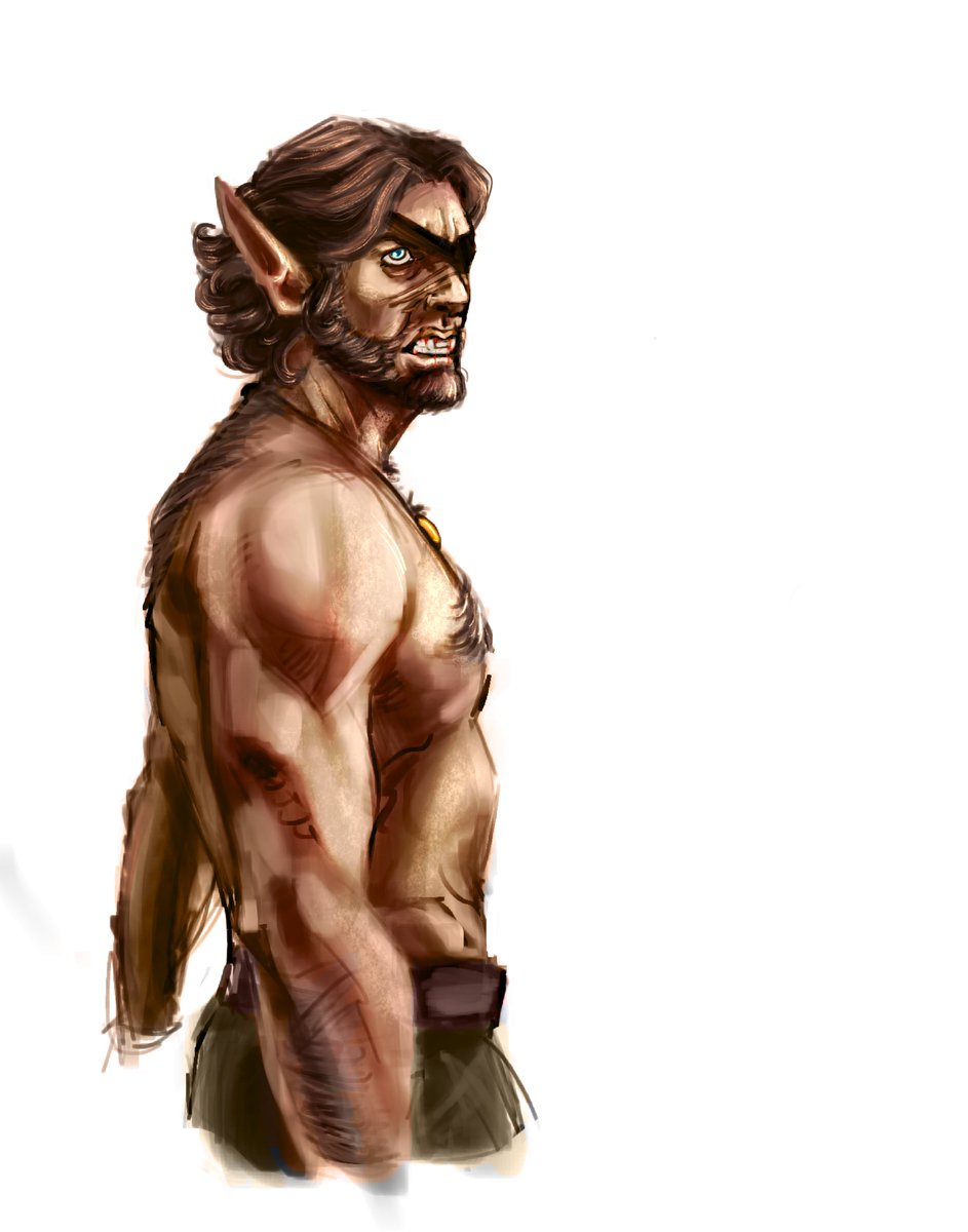 I think I drew this around Halloween?