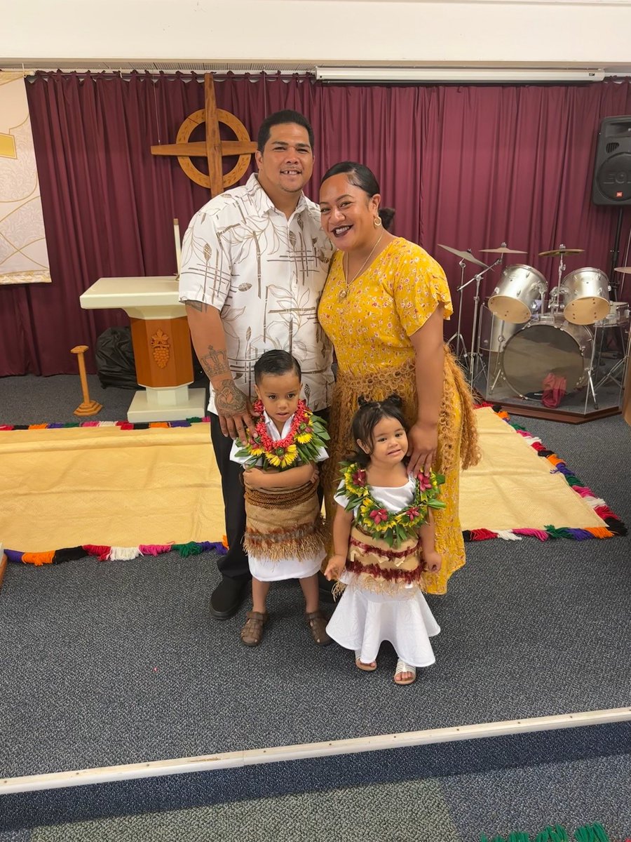 LikaAspree's tweet photo. My hunny got to witness and also be apart of his very first FakaMē ! TYJ🙏🏾🥰♥️ 3x with nephew Sio &amp; niecey Pooh Mao😍 They did sooo good with there Himis yesterday, giving God all Glory Honor &amp; Praise!!! #WhiteSunday2023 https://t.co/lB8D8E9OkW