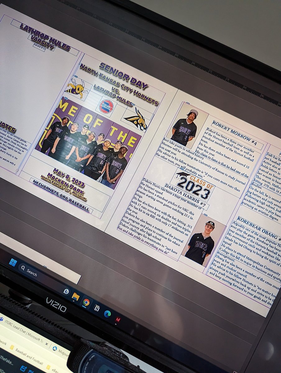 NKC Hornet Baseball Gameday tweet media