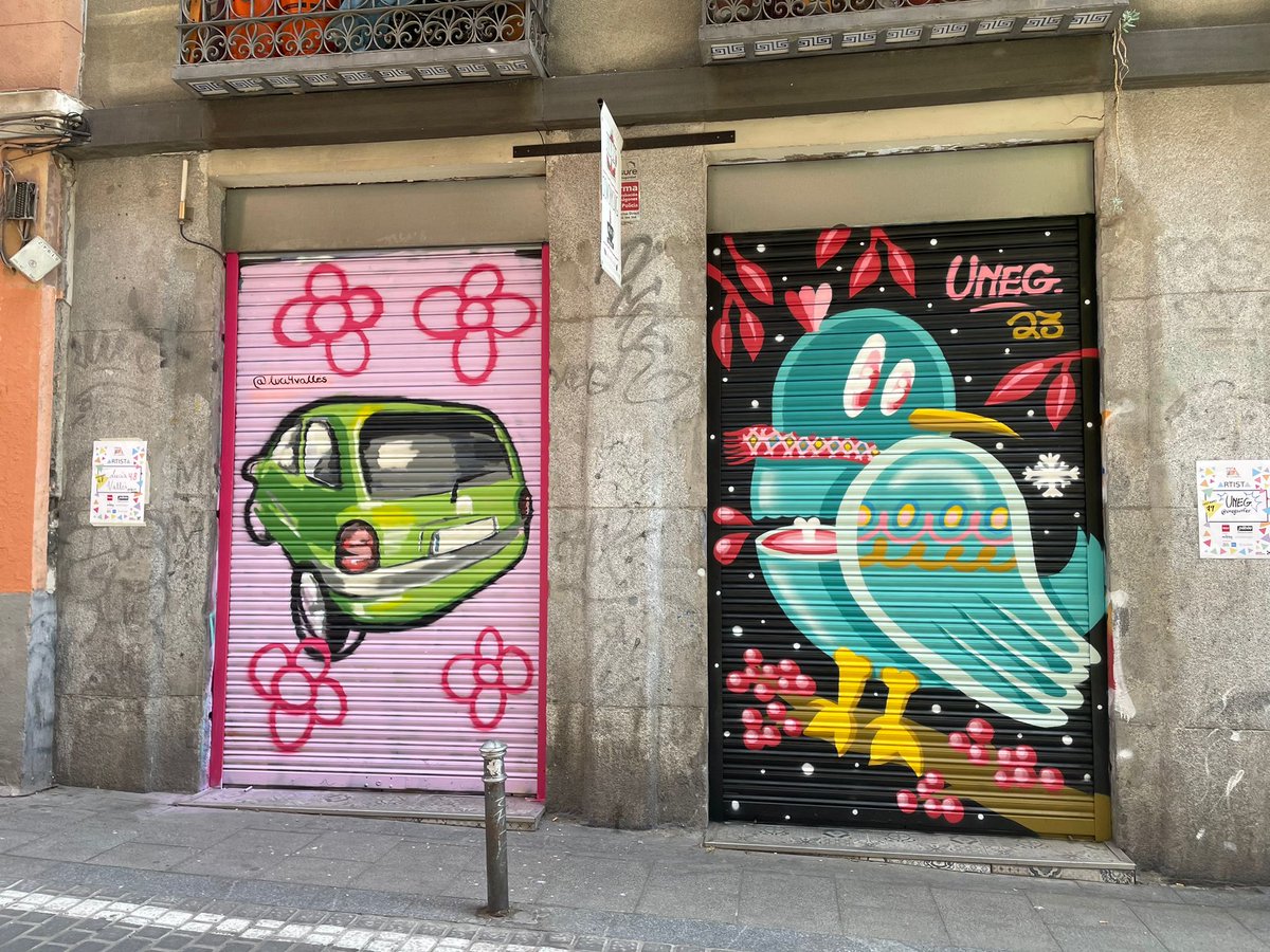 Espíritu23 (@espiritu_23) on Twitter photo Thanks to <a href="/pintamalasana/">Pinta Malasaña</a> who has brought us two of the most interesting artists in Madrid today to make our #coworking a more creative place and enjoy it even outside office hours, 😍😍 #malasaña #malasañamola #StreetArt #MadridEsCultura Thanks to <a href="/pintamalasana/">Pinta Malasaña</a> who has brought us two of the most interesting artists in Madrid today to make our #coworking a more creative place and enjoy it even outside office hours, 😍😍 #malasaña #malasañamola #StreetArt #MadridEsCultura